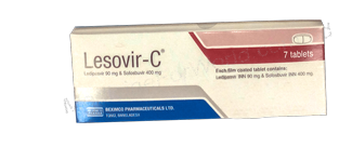 Lesovir-C- Generic Sofosbuvir + Ledipasvir- Beximco Pharma
