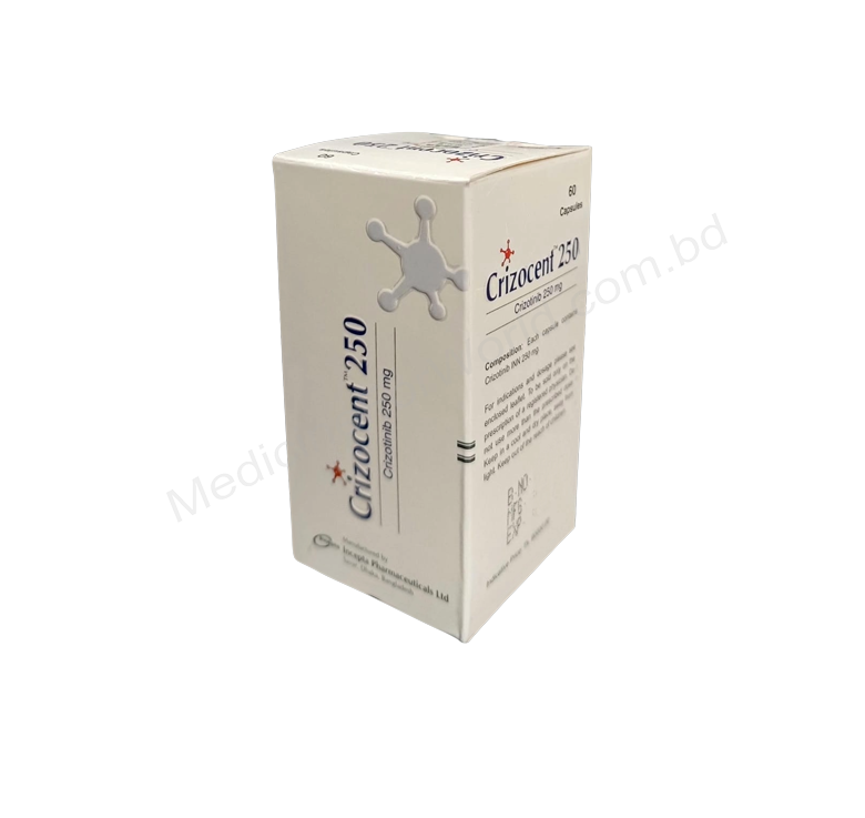 Crizocent- Generic Crizotinib- Incepta Pharma