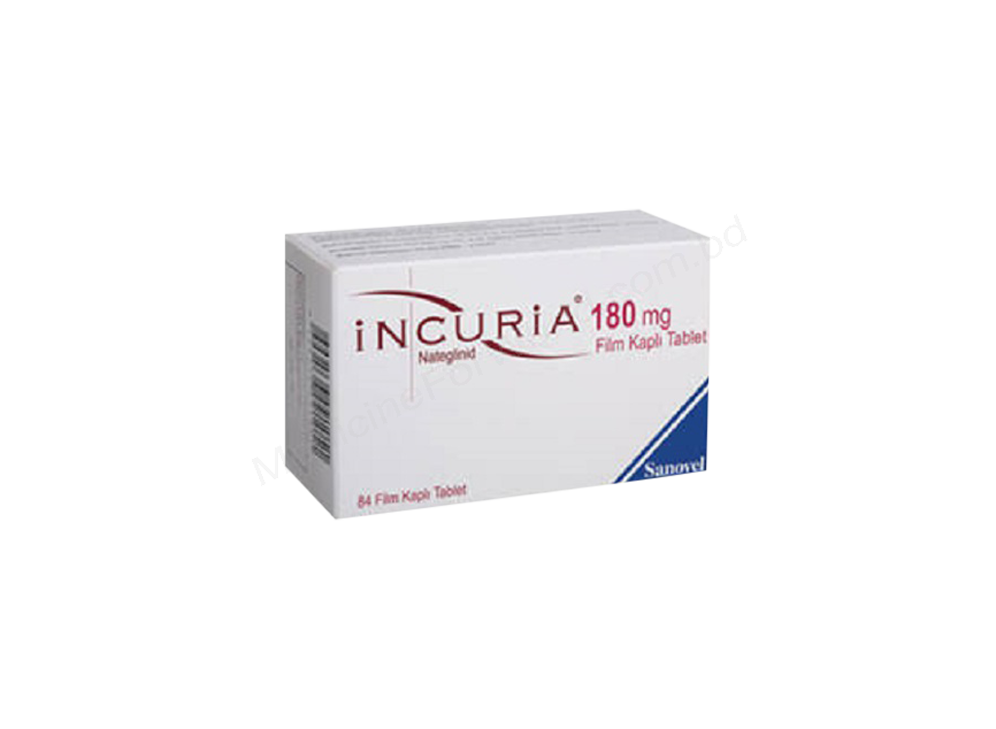 INCURIA- 通用的 NATEGLINIDE- Sanovel pharma