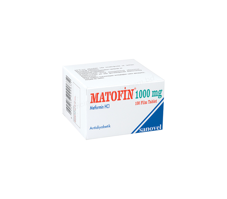 MATOFIN- Generic METFORMIN HYDROCHLORIDE- Sanovel pharma