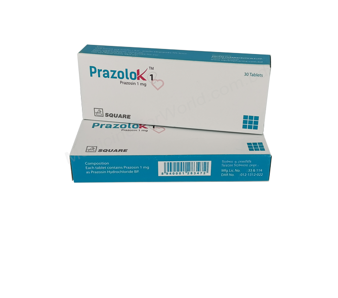 Prazolok- Generic PRAZOSIN- Square Pharma
