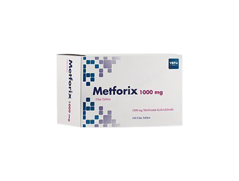METFORIX- Родовое METFORMIN HYDROCHLORIDE- VEFA Pharma