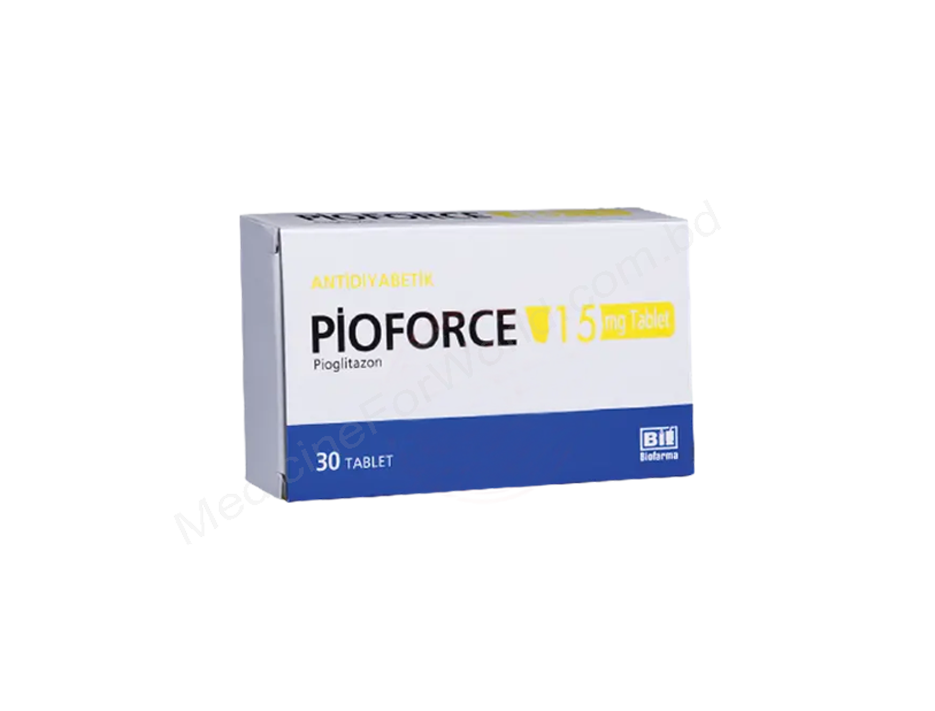 PIOFORCE- 通用的 吡格列酮- BIOFARMA Pharma