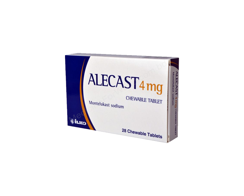 ALECAST- Родовое MONTELUKAST- ILKO Pharma