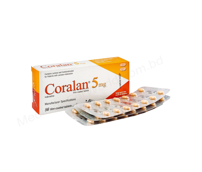 CORALAN- Generic IVABRADINE- SERVIER Pharma