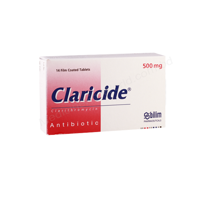 CLARICIDE- 通用的 CLARITHROMYCIN- BILIM Pharma