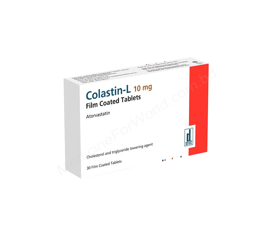 COLASTIN-L- Generic Atorvastatin Calcium- Deva Pharma