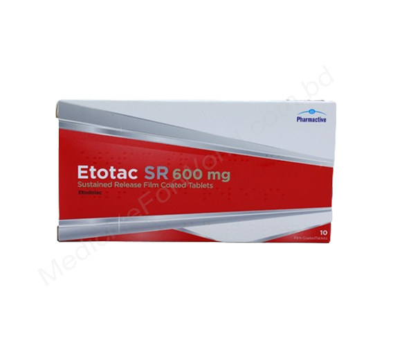 ETOTAC SR- Generic ETODOLAC- PHARMACTIVE Pharma
