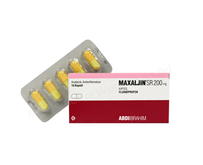 MAXALJIN SR- 通用的 FLURBIPROFEN- ABDI IBRAHIM Pharma