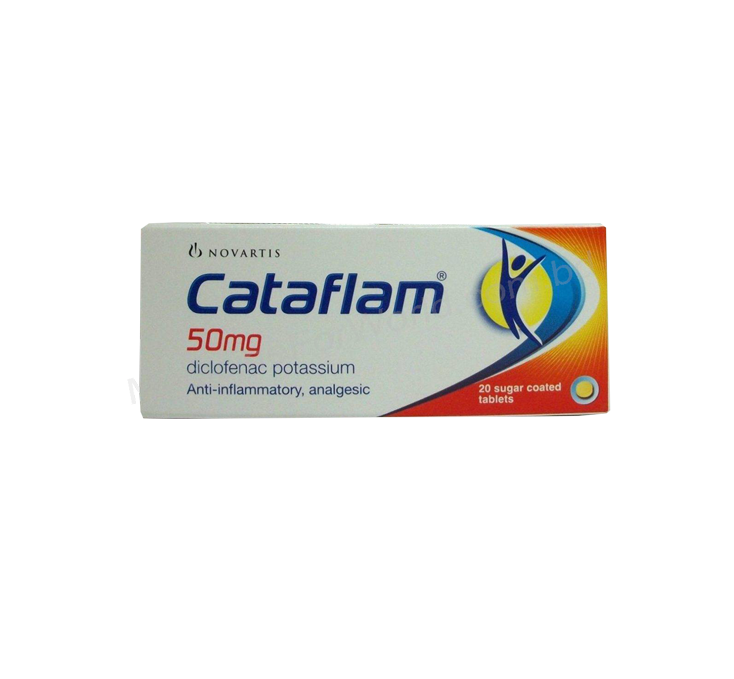 CATAFLAM- 通用的 DICLOFENAC POTASSIUM- Novartis Pharma