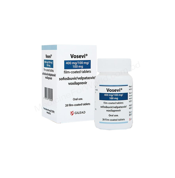 VOSEVI- Родовое SOFOSBUVIR + VELPATASVIR + VOXILAPREVIR- GILEAD SCIENCES Pharma