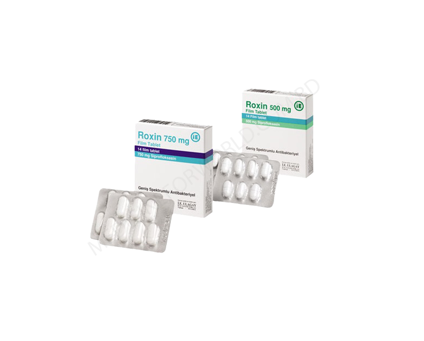 ROXIN- 通用的 CIPROFLOXACIN HYDROCHLORIDE- I.E. ULAGAY Pharma