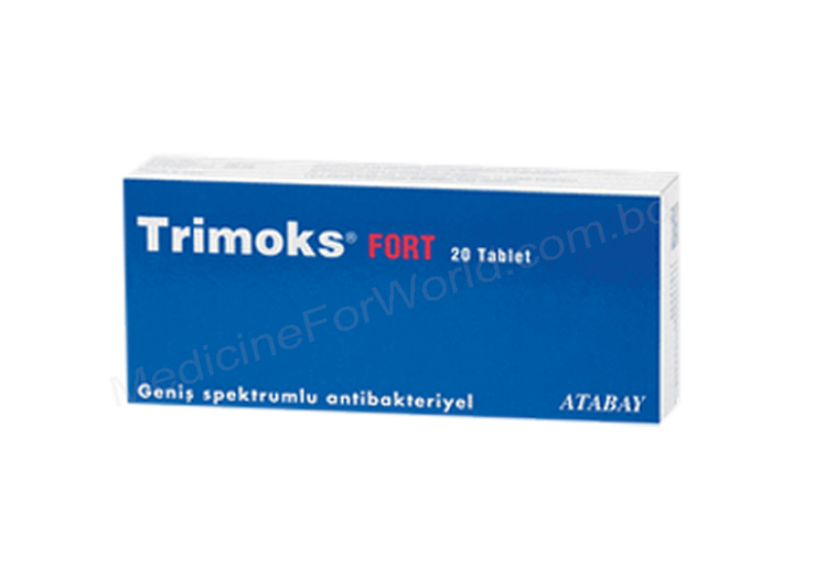 TRIMOKS FORT- Generic SULFAMETHOXAZOLE + TRIMETOPRIM- Atabay pharma