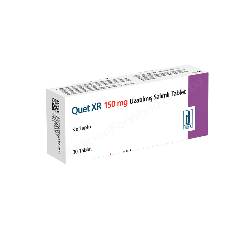 QUET XR- Generic QUETIAPINE FUMARATE- Deva Pharma