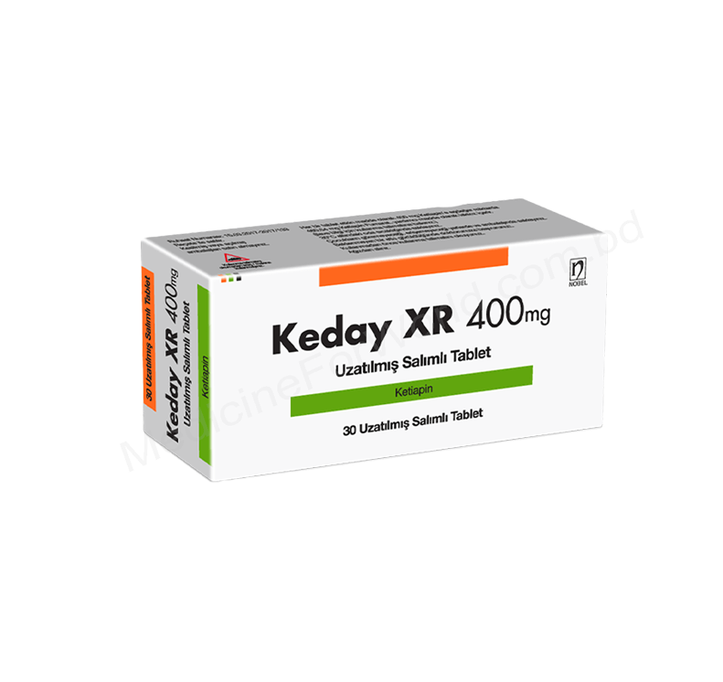 KEDAY XR- Generic QUETIAPINE FUMARATE- Nobel pharma