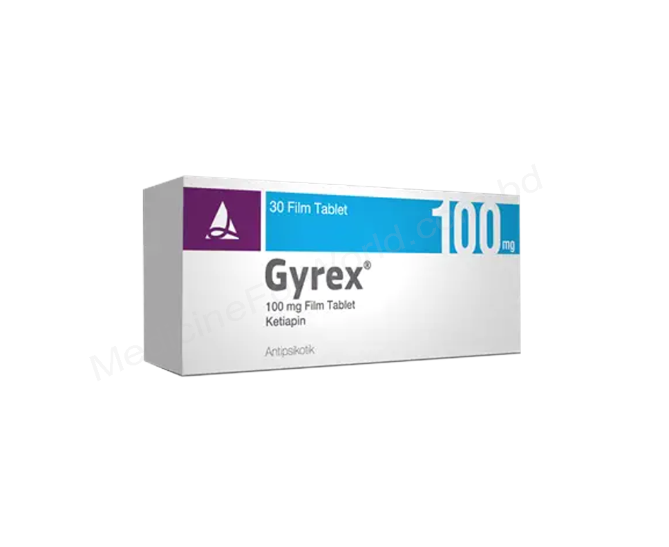 GYREX- 通用的 QUETIAPINE FUMARATE- Santa Pharma