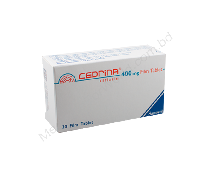 CEDRINA- Родовое QUETIAPINE FUMARATE- Sanovel pharma