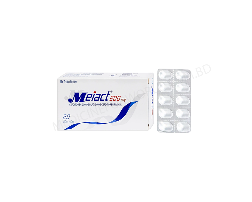 MEIACT- Generic CEFDITOREN PIVOXIL- ABDI IBRAHIM Pharma