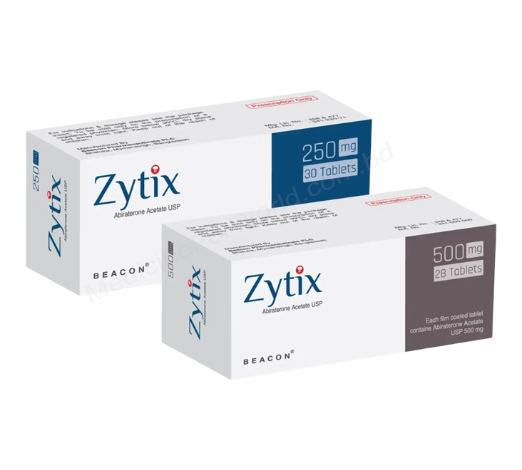 Zytix- Generic Abiraterone Acetate- Beacon pharma