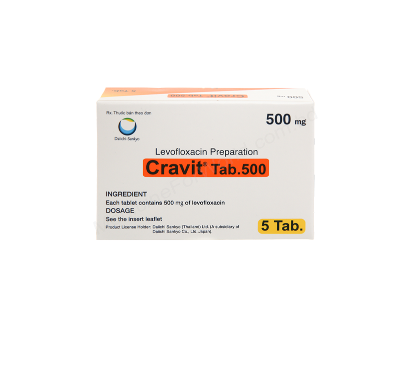 CRAVIT- 通用的 LEVOFLOXACIN- Teva Pharma