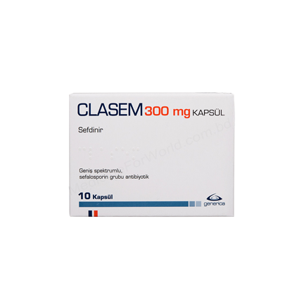 CLASEM- 通用的 CEFDINIR- GENERICA Pharma