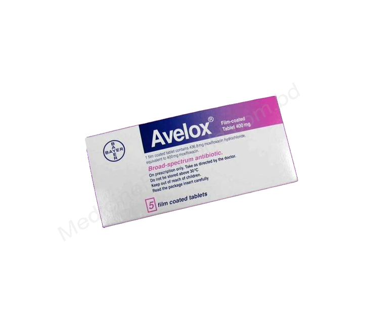 AVELOX- Generic MOXIFLOXACIN HYDROCHLORIDE- Bayer Pharma