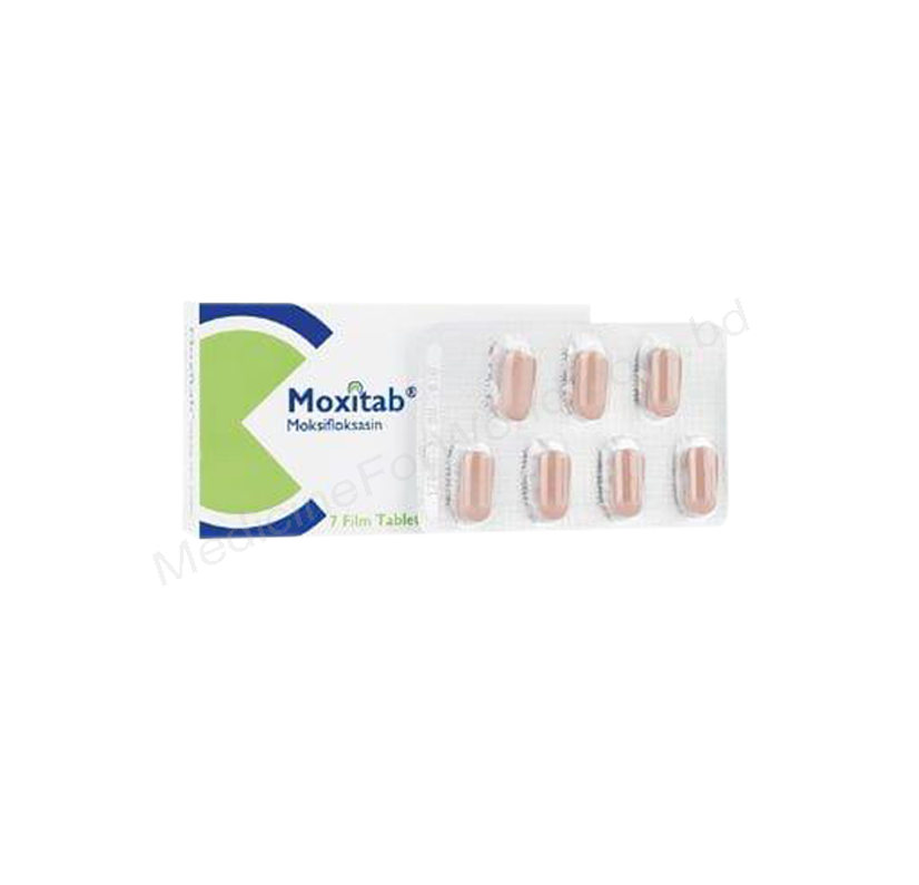 MOXITAB- 通用的 MOXIFLOXACIN HYDROCHLORIDE- BERKO Pharma