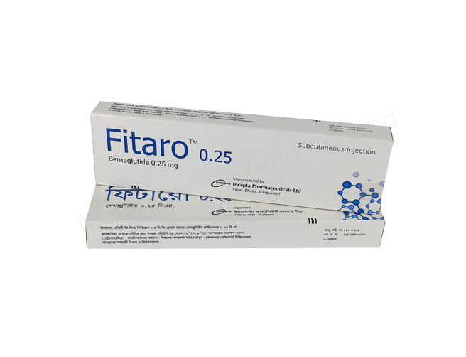Fitaro- 通用的 Semaglutide- 孟家拉伊斯达制药
