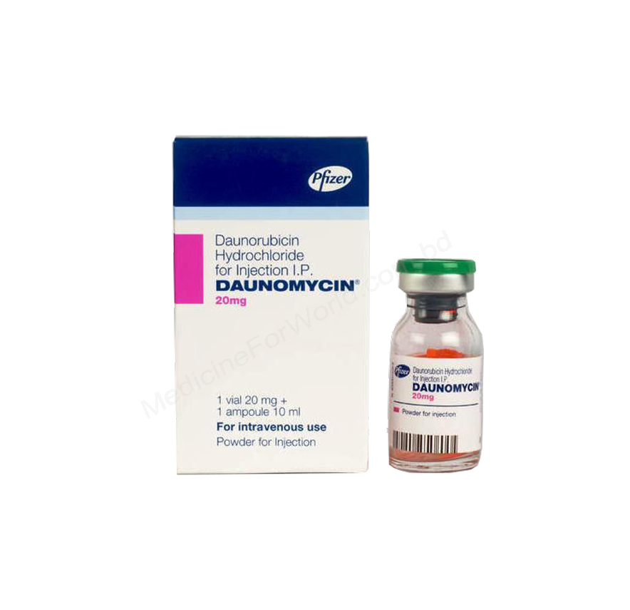 Daunomycin- Generic Daunorubicin Hydrochloride- Pfizer Pharma
