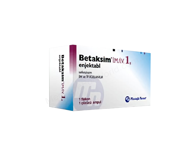Betaksim- 通用的 Cefotaxime Sodium- MUSTAFA NEVZAT Pharma