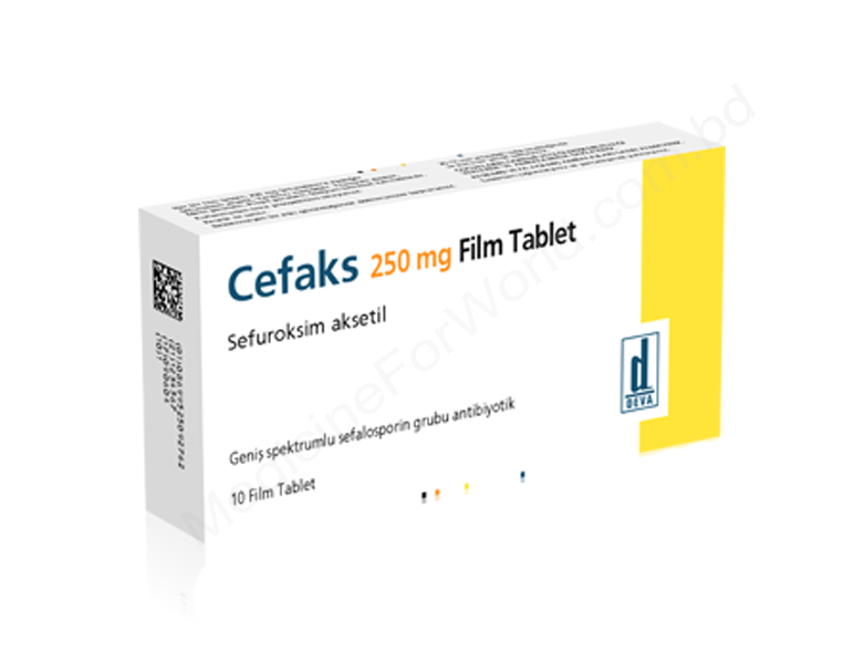 CEFAKS- 通用的 CEFUROXIME AXETIL- Deva Pharma