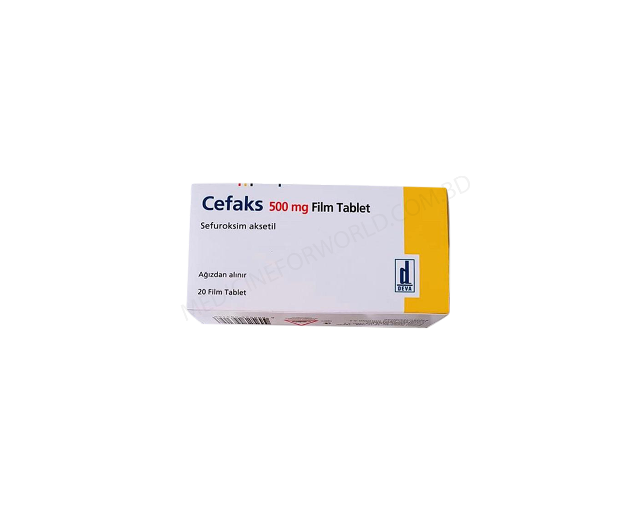 CEFAKS- 通用的 CEFUROXIME AXETIL- Deva Pharma