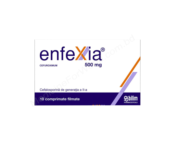 ENFEXIA- 通用的 CEFUROXIME AXETIL- BILIM Pharma