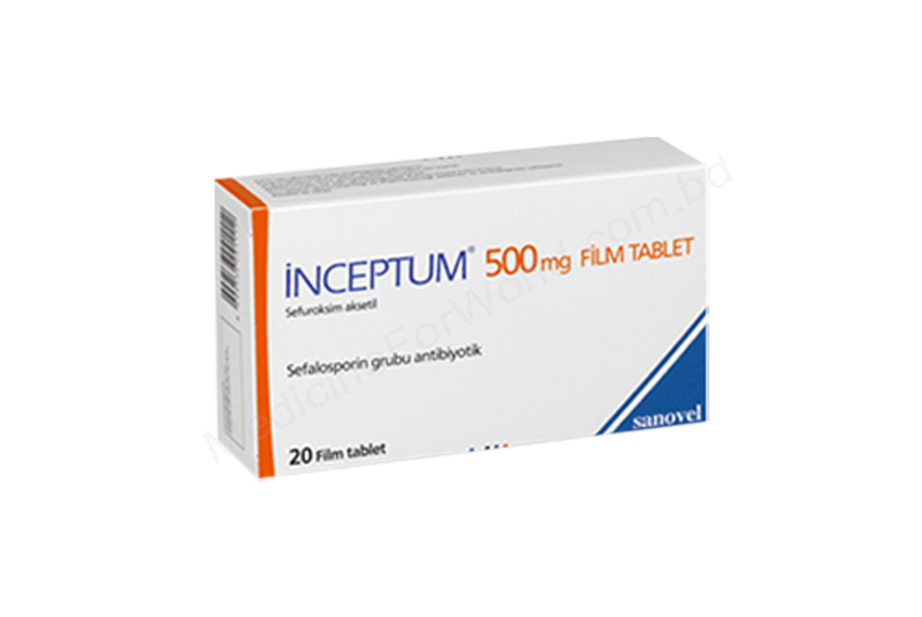 INCEPTUM- 通用的 CEFUROXIME AXETIL- Sanovel pharma