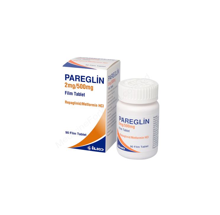 PAREGLIN- Generic REPAGLINIDE + METFORMIN HYDROCHLORIDE- ILKO Pharma