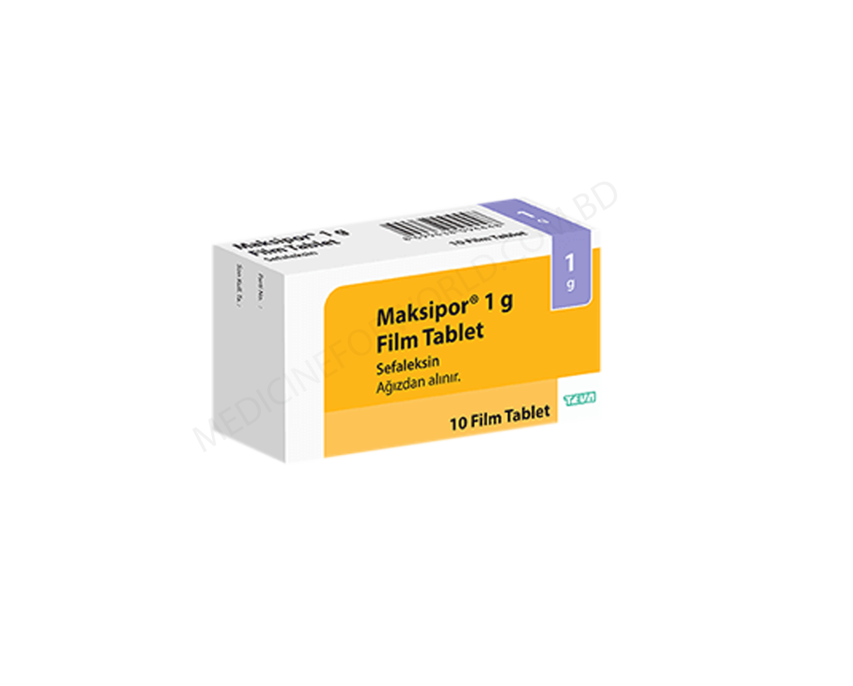 MAKSIPOR- Родовое Цефалексин- Teva Pharma