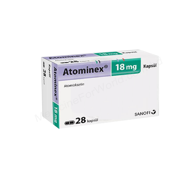 Atominex- 通用的 Atomoxetine Hydrochloride- Sanofi Pharma
