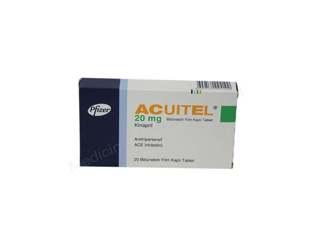 Acuitel- Generic Quinapril Hydrochloride- Pfizer Pharma