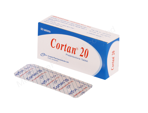 Cortan- Generic Prednisolone- Incepta Pharma