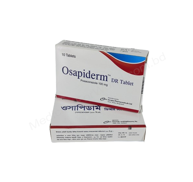 Osapiderm DR- 通用的 Posaconazole- 孟家拉伊斯达制药