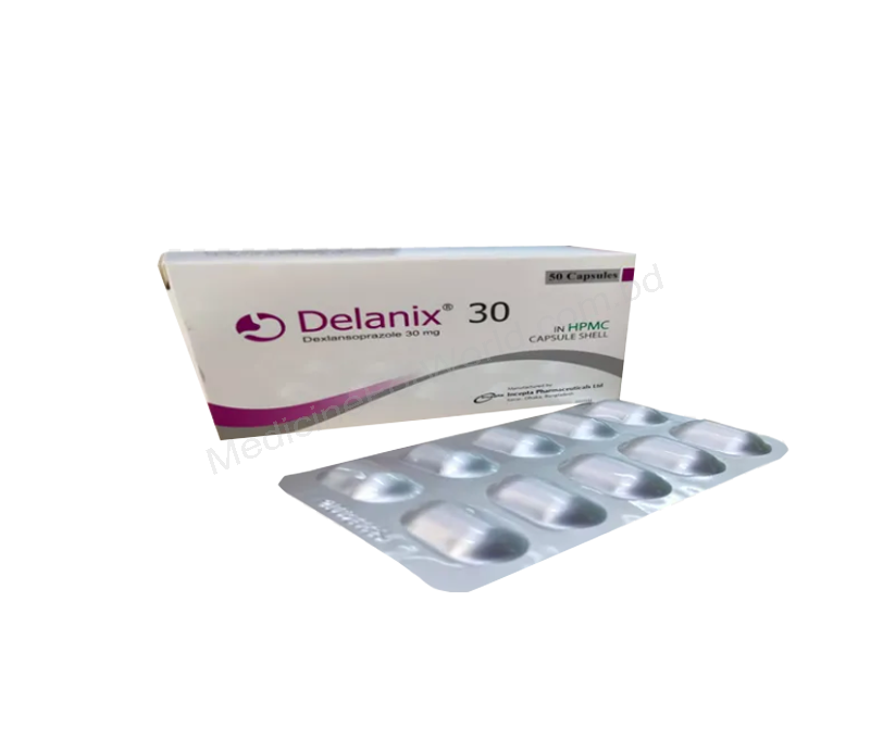 Delanix- 通用的 DEXLANSOPRAZOLE- 孟家拉伊斯达制药