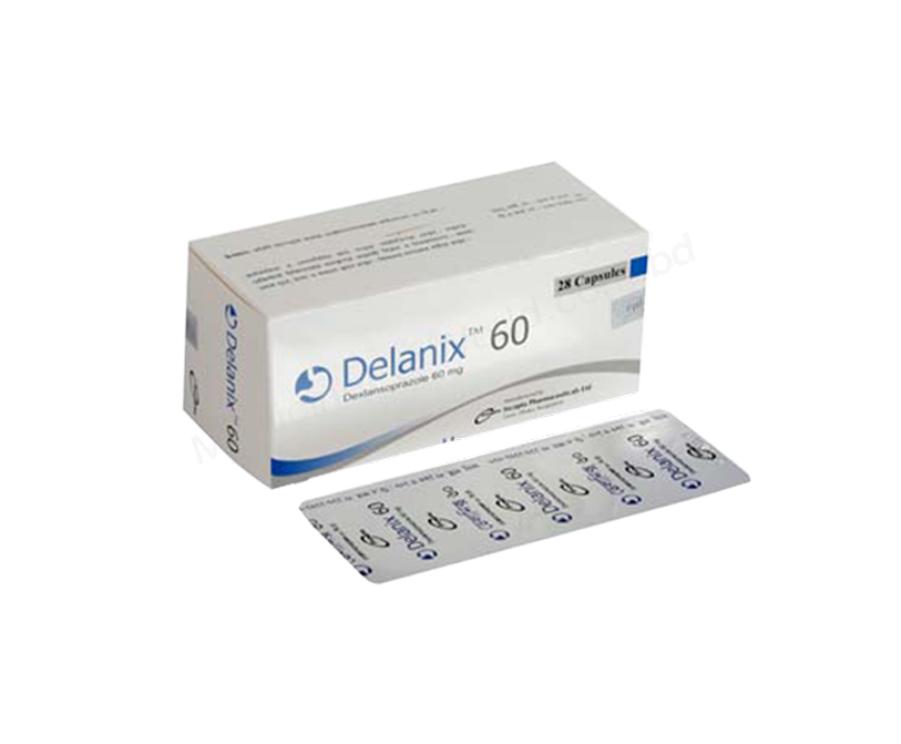 Delanix- 通用的 DEXLANSOPRAZOLE- 孟家拉伊斯达制药