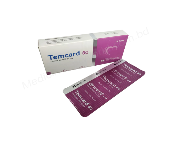 Temcard- Generic Telmisartan- Aristopharma