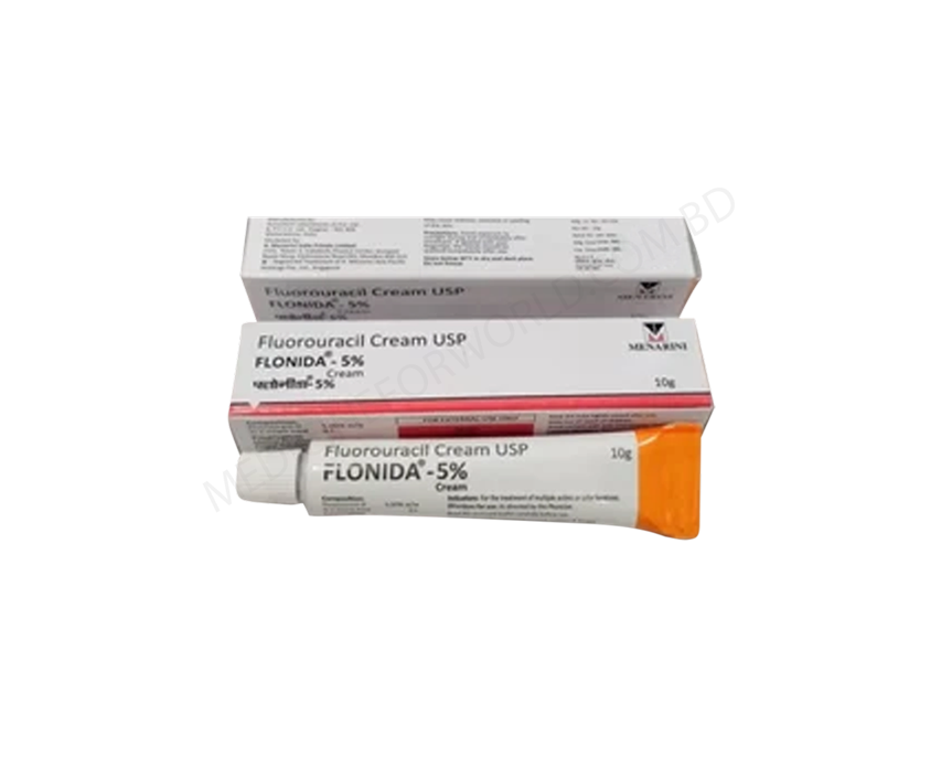 Flonida Cream- Generic Fluorouracil- Menarini Pharma