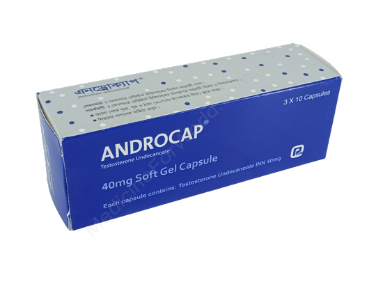 Androcap- Родовое Testosterone Undecanoate- Renata Pharma