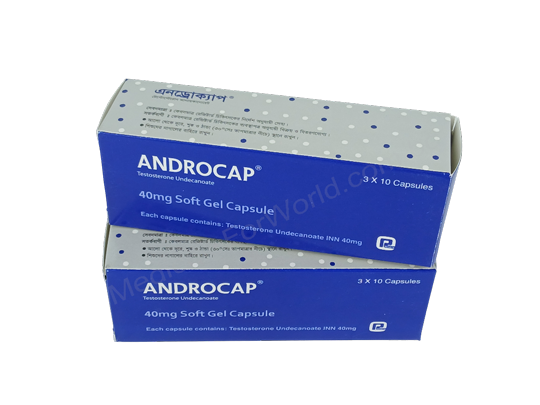 Androcap- Родовое Testosterone Undecanoate- Renata Pharma
