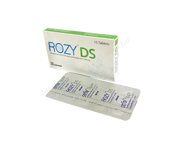 Rozy DS- 通用的 Drospirenone + Estradiol- Square制药有限公司