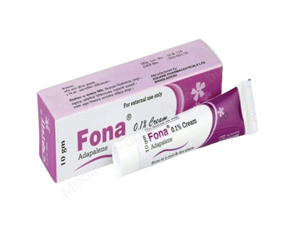 Fona cream- Generic Adapalene- Square Pharma