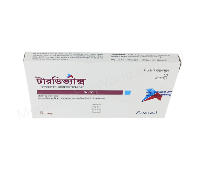 Tardivex- Generic Valbenazine- Everest Pharma