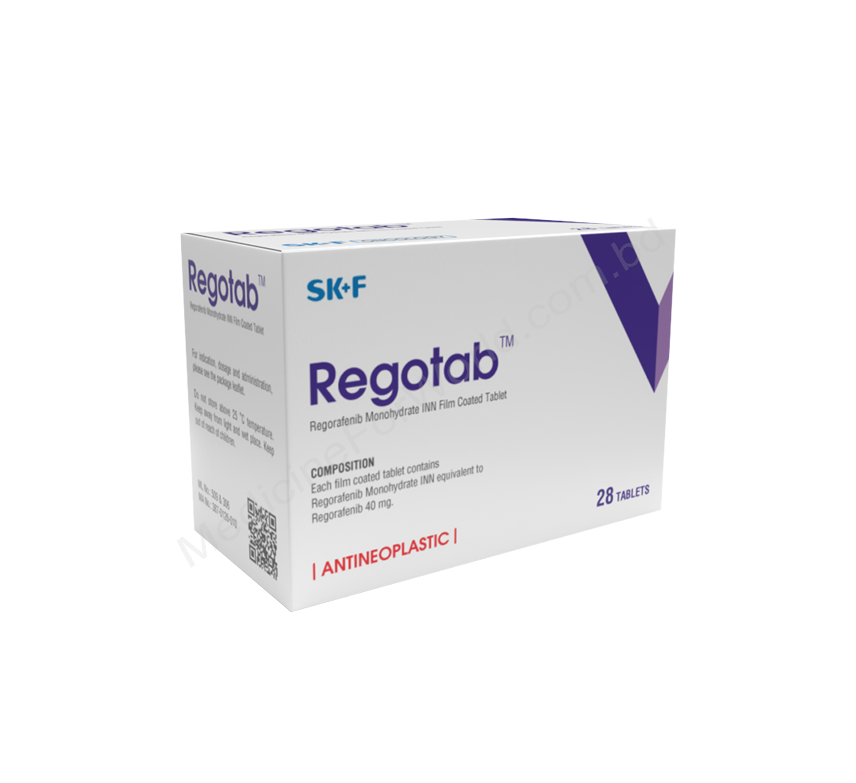 Regotab- Generic Regorafenib- Eskayef pharma